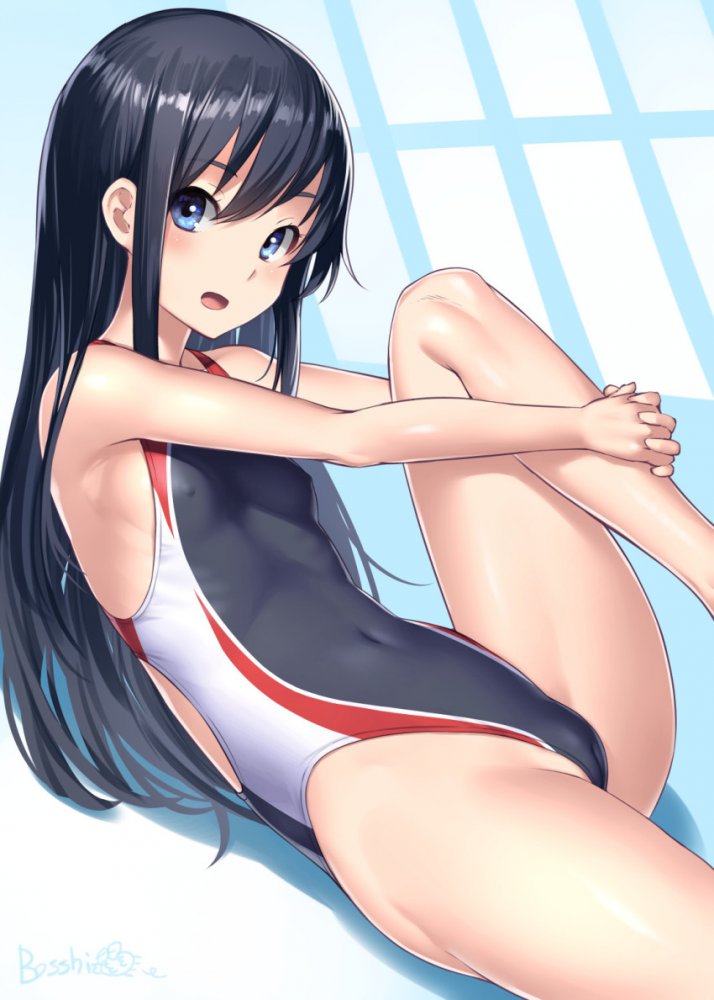 【二次】競泳水着を着た女の子の画像　その８